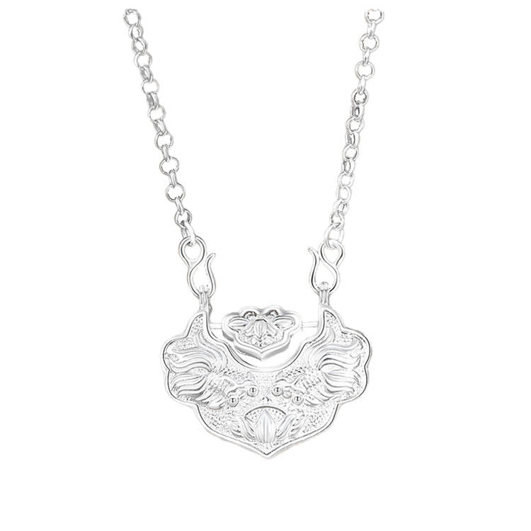 BAINIANCHUANQI 999 Fine Silver Material Pendants Unisex