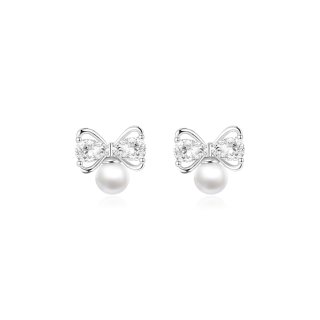 Tkb Zircon Stud Earrings Women's