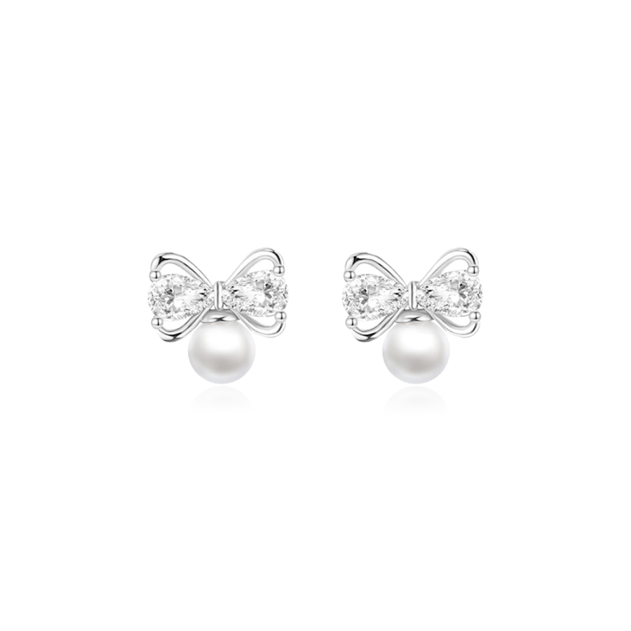 Tkb Zircon Stud Earrings Women's