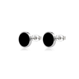 Tkb Titanium Steel Stud Earrings Unisex