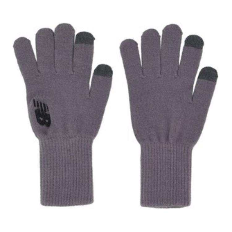 New Balance New Balance Acrylic Knit Gloves Unisex Purple