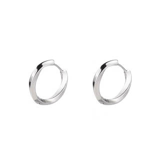 ATPLAY 925 Sterling Silver Needle Stud Earrings Unisex