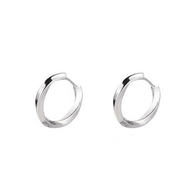 ATPLAY 925 Sterling Silver Needle Stud Earrings Unisex
