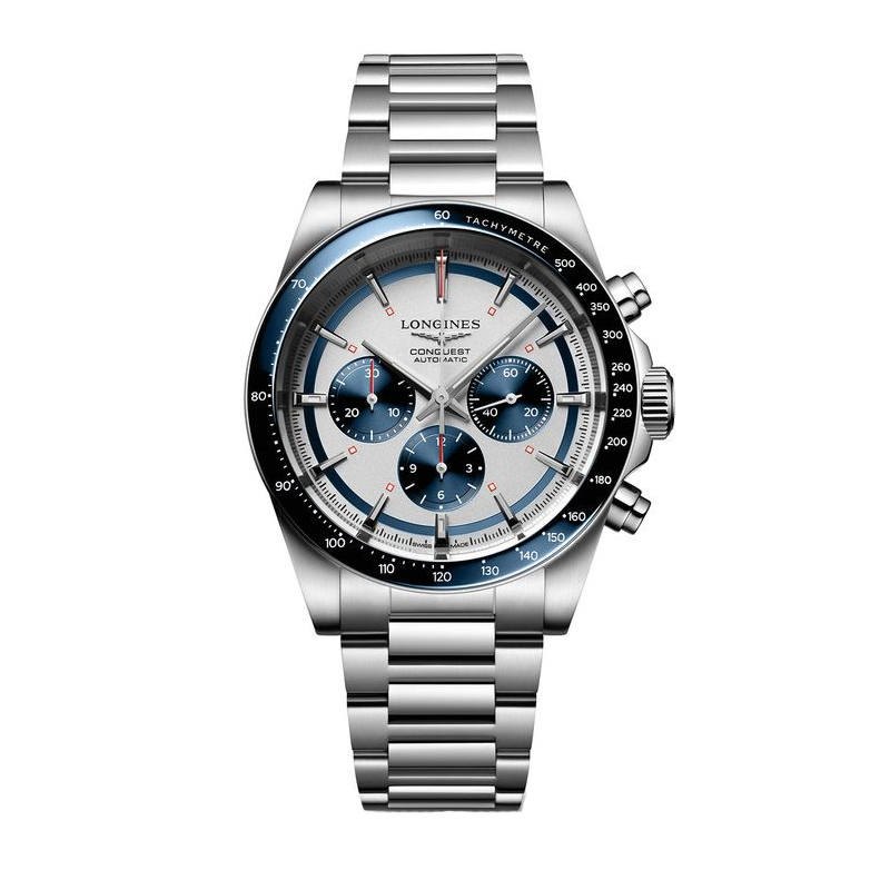 LONGINES LONGINES Comcast Collection Automatic Mechanical Movement 100m Waterproof Men's Watches Watch 42mm Silver Dial