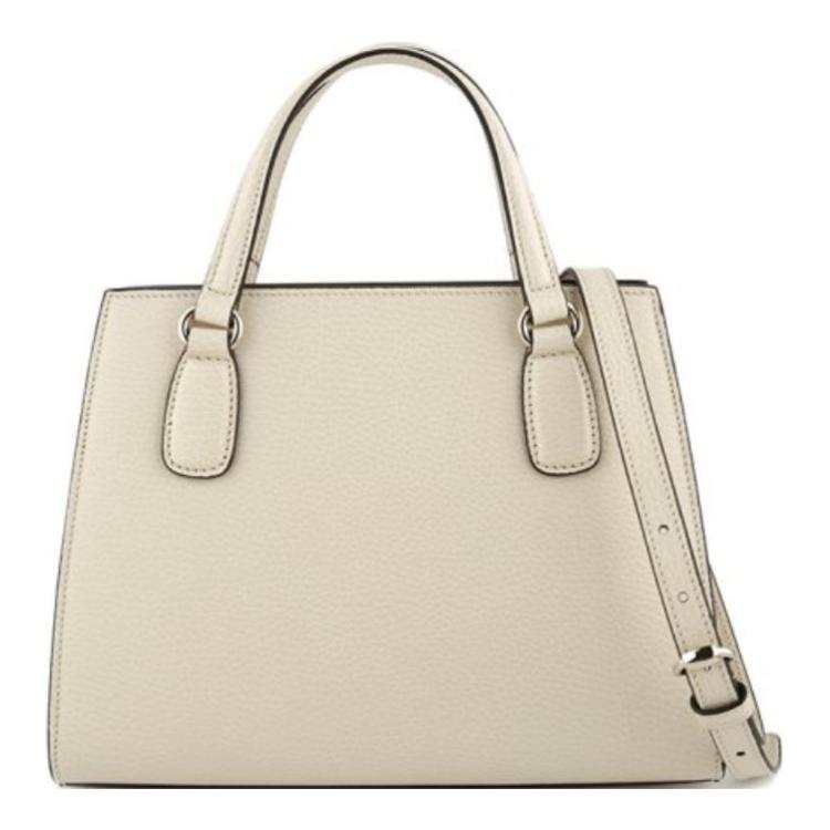 GUCCI Soho Leather Shoulder Bag, Crossbody Bag, Handbag Women's White
