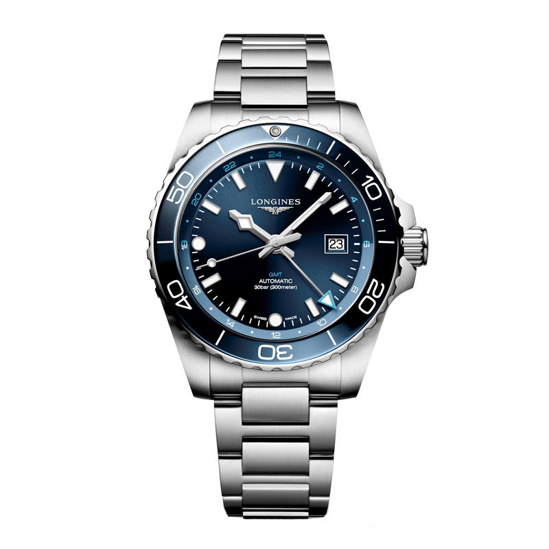 LONGINES HYDROCONQUEST Conquistador Diving Collection GMT Automatic Mechanical Movement 300m Waterproof Men's Watches