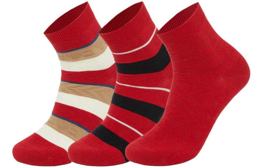 Li-Ning Li Ning Sports Life Collection Crew Socks Unisex 3 Pack