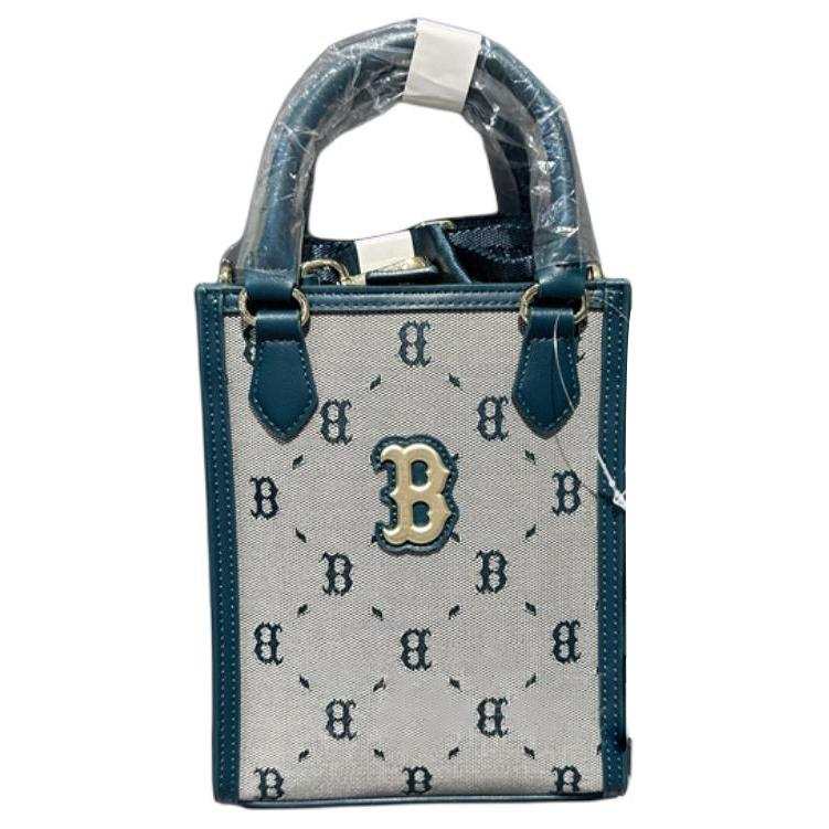 MLB Polyester Shoulder Bag, Crossbody Bag, Handbag Regular Unisex Green