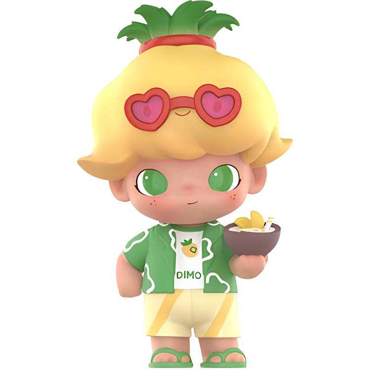 POP MART POP MART Dimoo Coconut Pineapple Trendy Figures 7.5cm