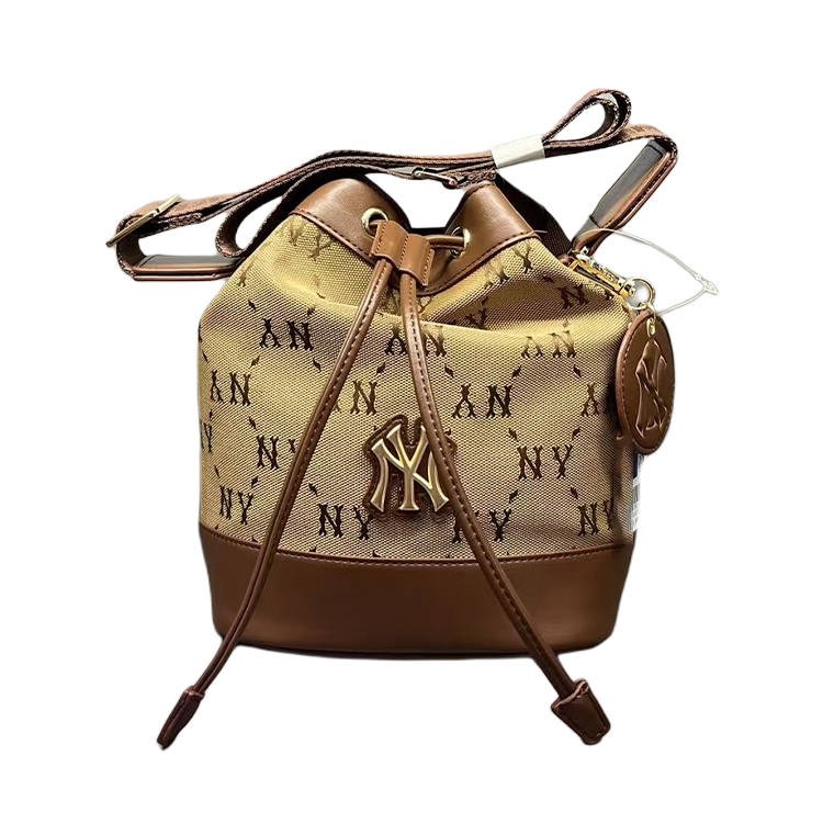 MLB MLB Polyester Shoulder Bag, Crossbody Bag Regular Women's Hazelnut Brown