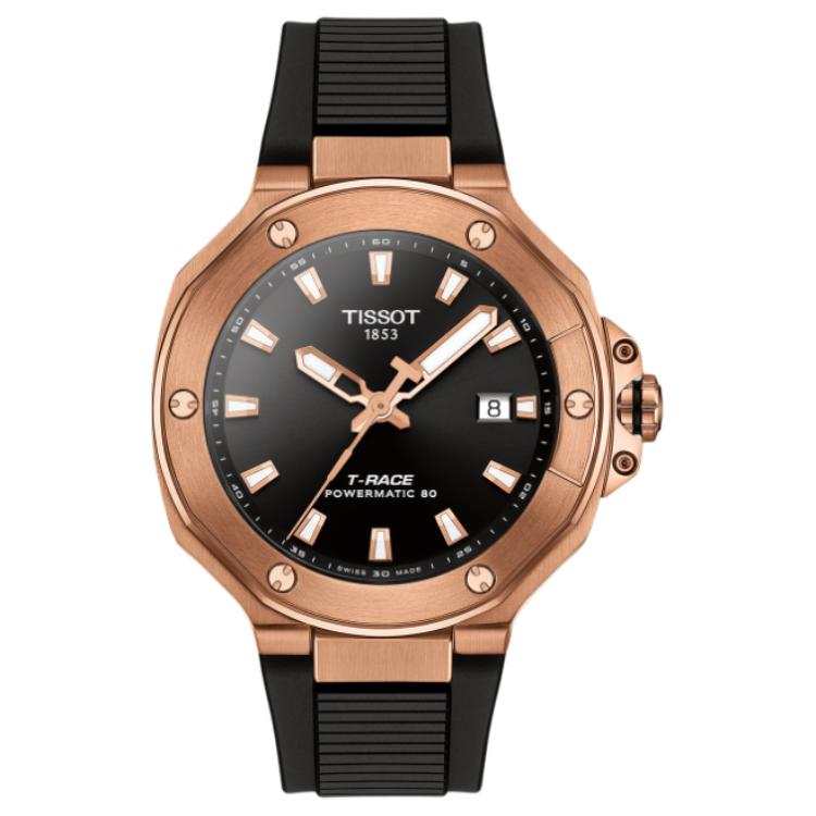 TISSOT Race Collection Automatic Mechanical Movement 100m Waterproof Men's Watches Watch 41mm Black Dial