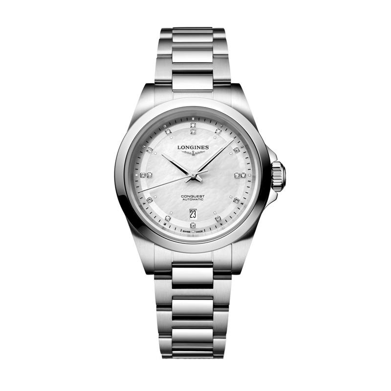 LONGINES Kangcai Joy Collection Automatic Mechanical Movement 100m Waterproof Women's Watch 30mm