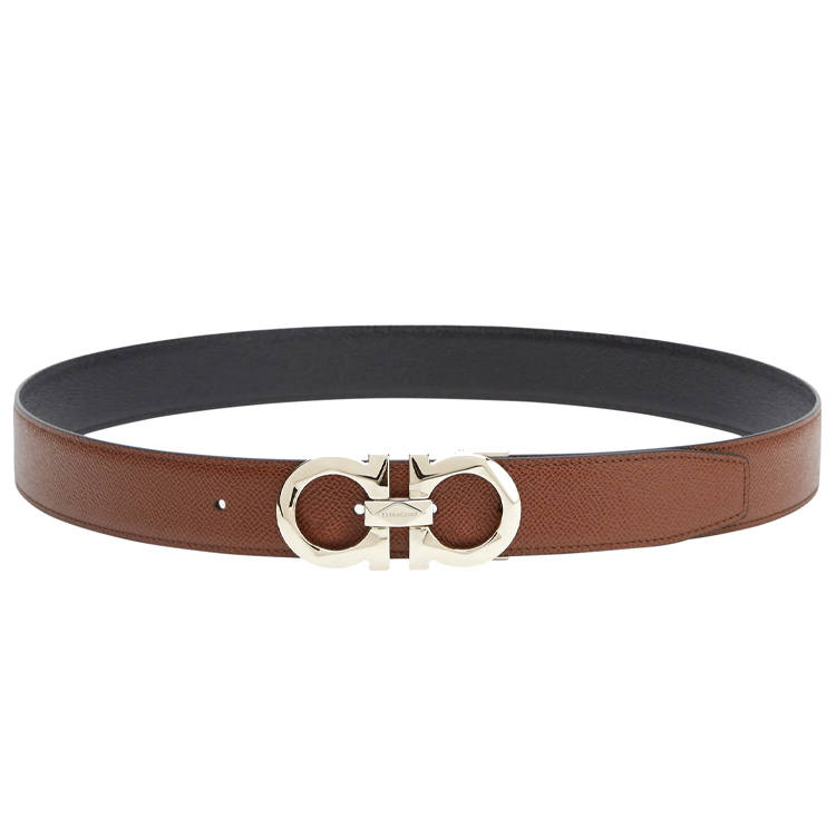 Ferragamo Ferragamo Gancini reversible leather belt