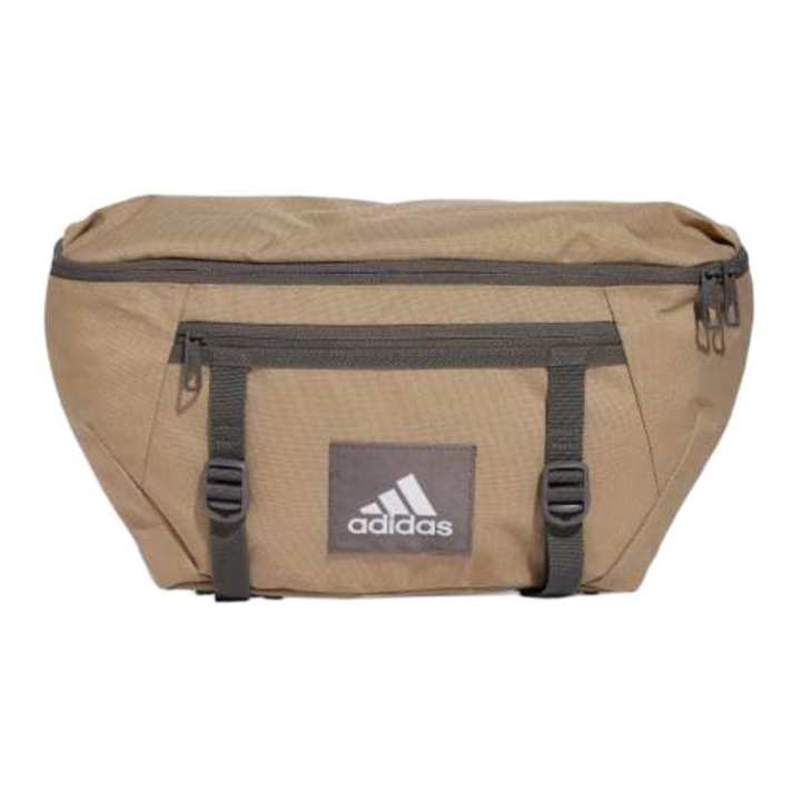 Adidas Adidas Polyester Crossbody Fanny Pack Regular Unisex Khaki