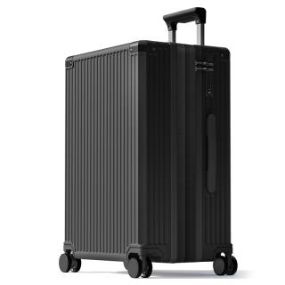 Lixiangzhuyi ABS+PC Luggage With Combination Lock 20 Inch, 24 Inch, 28 Inch Unisex Space Black