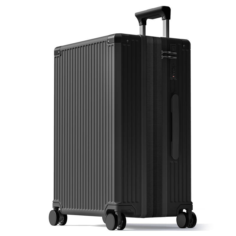Lixiangzhuyi ABS+PC Luggage With Combination Lock 20 Inch, 24 Inch, 28 Inch Unisex Space Black