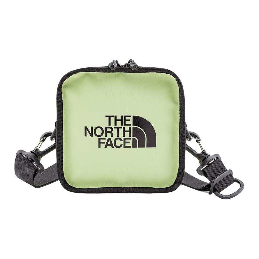THE NORTH FACE 2.5L One Shoulder Crossbody Outdoor Bag Polyester Money Grass Green Unisex