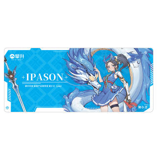 IPASON Custom 700MM*30MM Large Size, Abrasion Resistant, Slip Resistant, Esports Gaming Table Mats, Ji Xiaochao