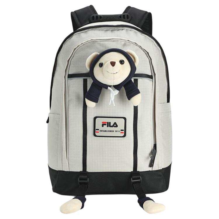 FILA Fabric Backpack Extra Small Women's Volcanic Stone Gray