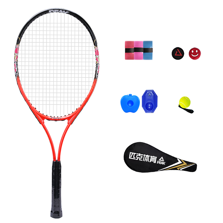 PEAK 270g Racket Weight 105in² Head Size Orange Black Unisex Aluminum Alloy Tennis Rackets