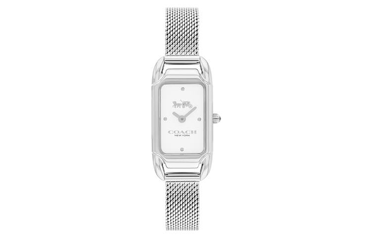 COACH Cadie European/US Watches, Vintage Small Sugar Cube Classic Carriage Label Quartz Movement