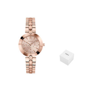 Furla HERITAGE Wrist Watches Quartz Movement Stainless Steel Watchband Rose Gold Watch Dial Women's Watch