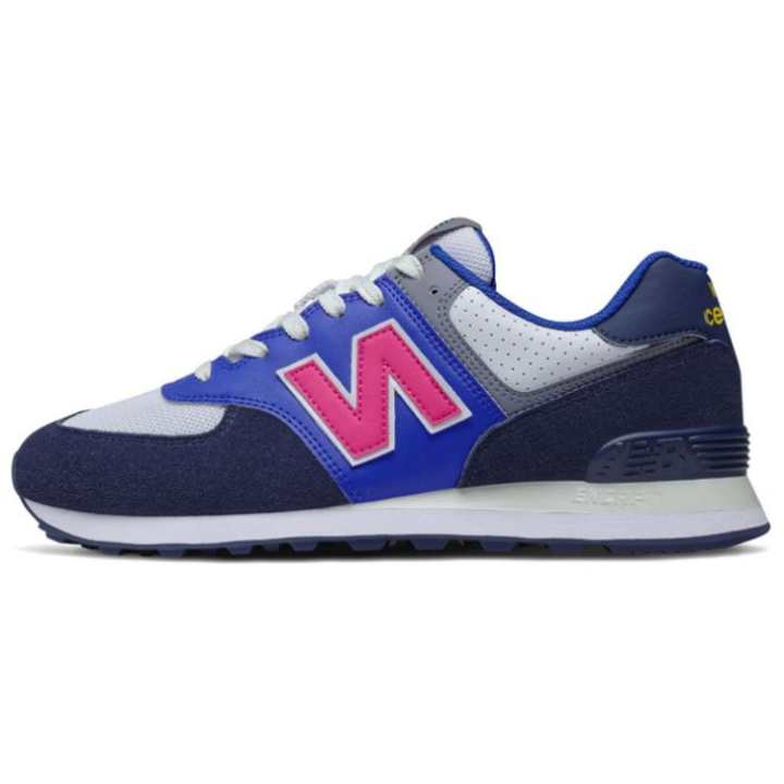 New Balance 574 New Balance 'Navy Exuberant Pink'