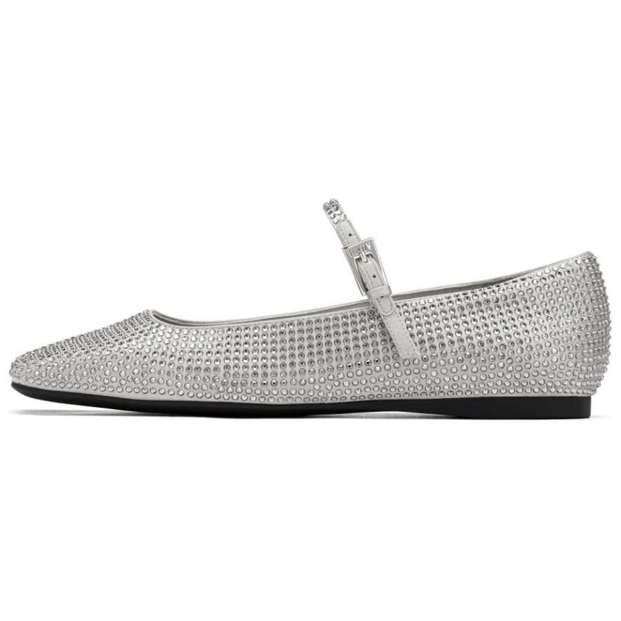 73Hours Rotating Moonlight Fabric Women's Casual Shoes 1cm Women's Gray