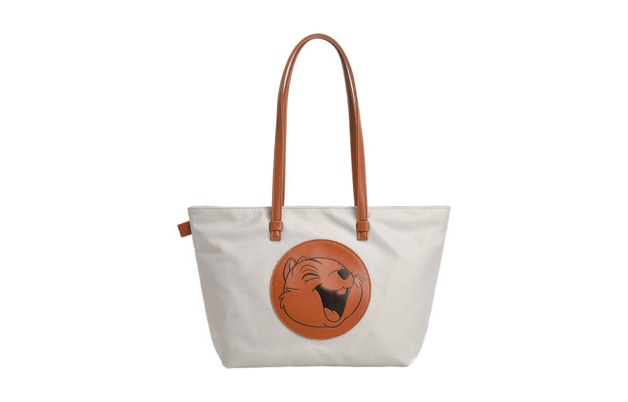 Disney Stitch Collection Oxford Tote Bag, Handheld Shopping Bag, Shoulder Bag Medium Women's Multicolor