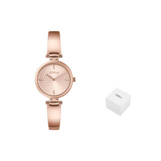 Furla GLAMOUR CHIC Wrist Watches Quartz Movement Steel Stainless Steel Strap 32mm Rose Gold Watch Dial Women's Watch