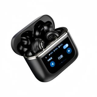 Imobile V8 Full Color Smart Touchscreen 360° Panorama Sound 35dB HD Calling App Interaction In ear Bluetooth Headset