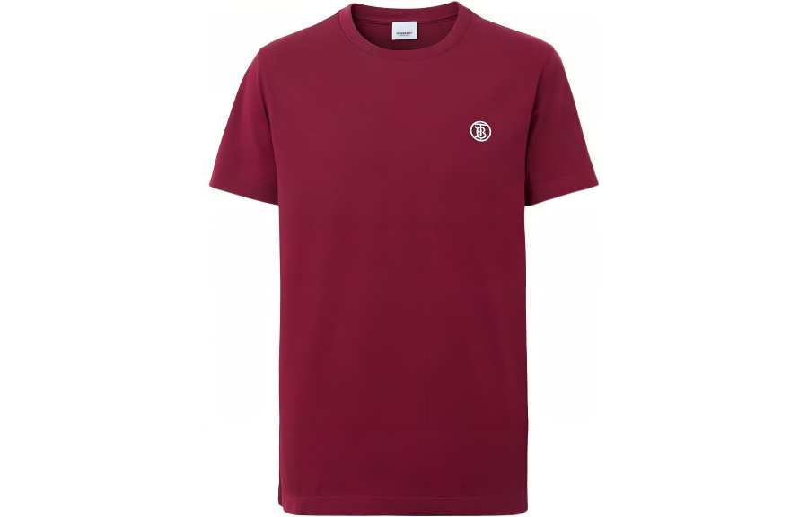 Burberry 【Previous Season】TB-embroidered cotton T-shirt