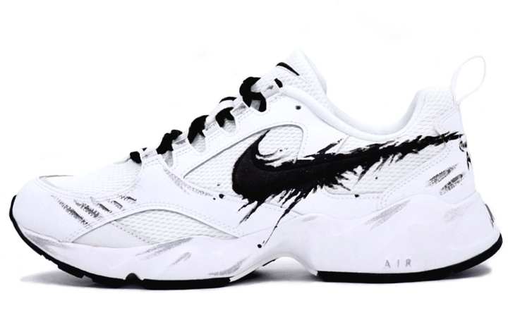 Nike Nike Air Heights Casual Shoes Men's Low Top White/Black