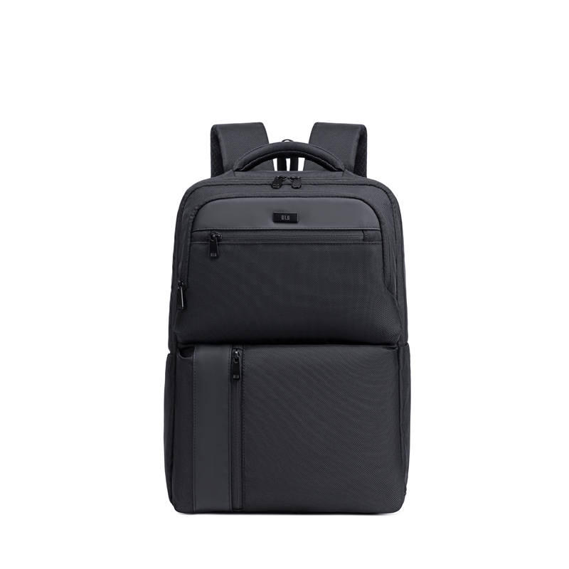 HLA HLA Polyester Laptop Backpack Large Men's Black/Navy Blue