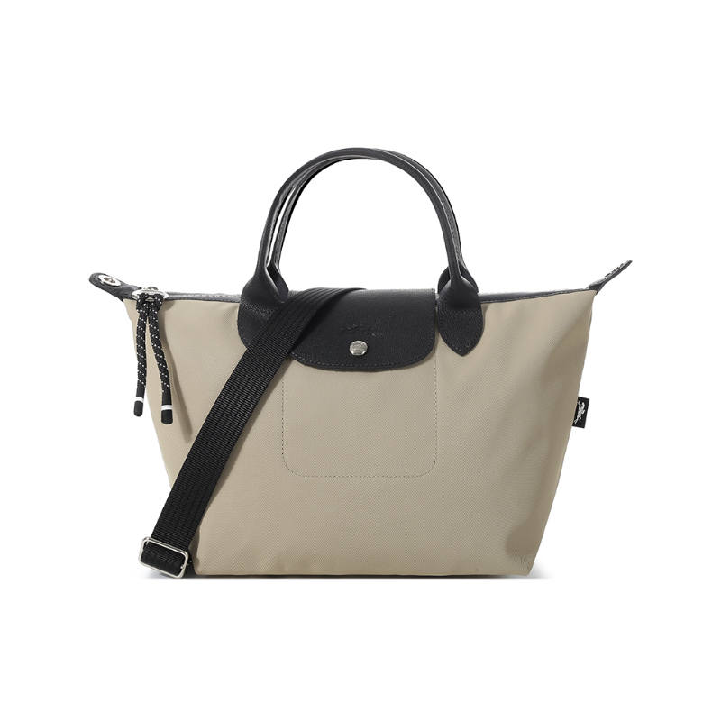 LONGCHAMP Le Pliage Energy Recycled Canvas One Shoulder Handbag Small Women's Earth Umber