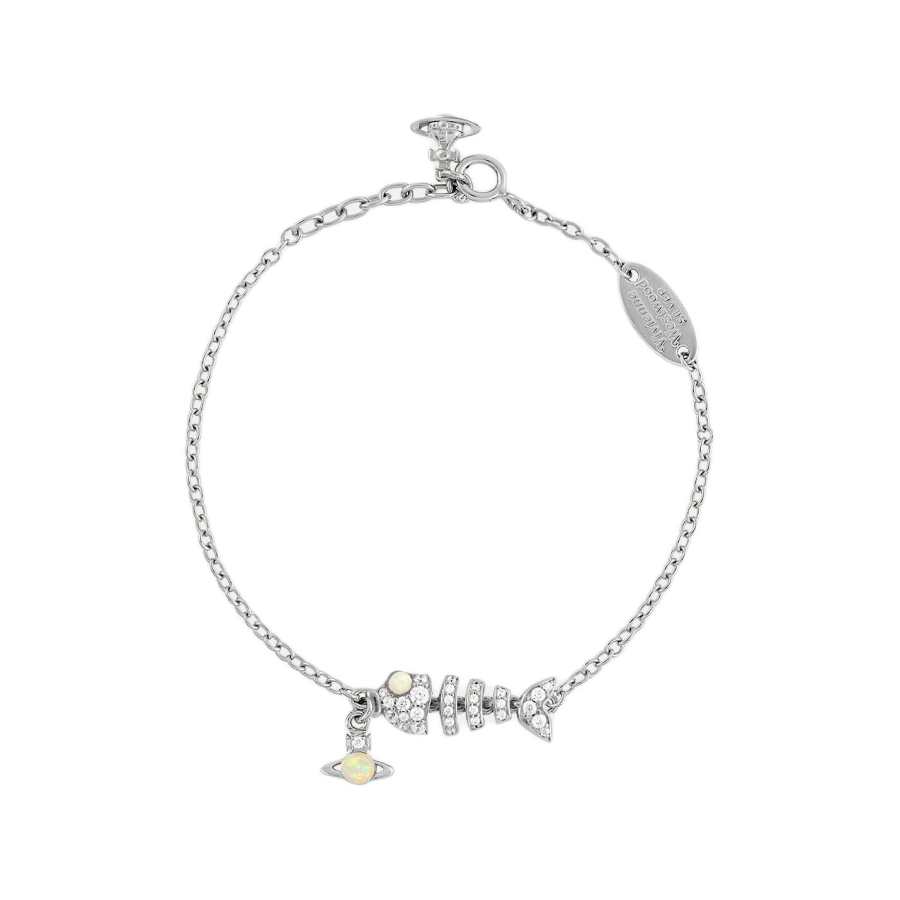 Vivienne Westwood Bracelets Unisex Silver