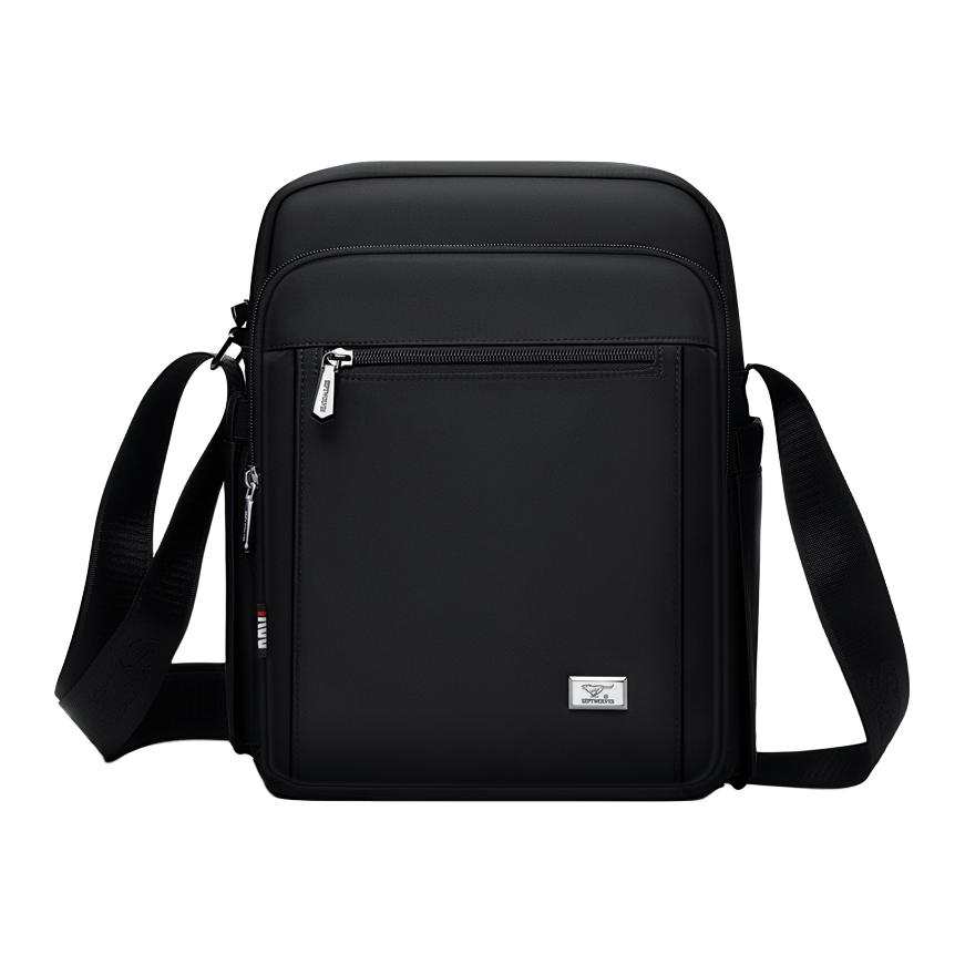 SEPTWOLVES SEPTWOLVES Fabric Shoulder Bag Regular Men's Black