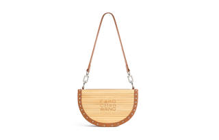Feng Chen Wang Bamboo Faux-leather Shoulder Bag