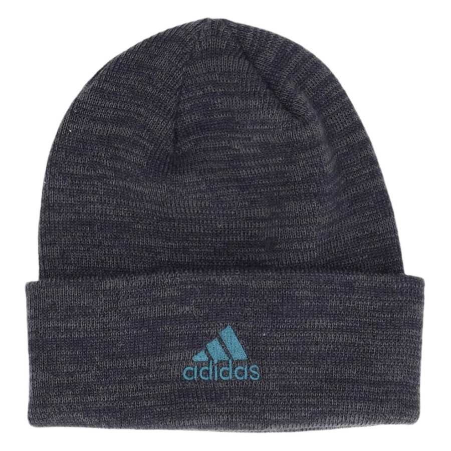Adidas Adidas Brand Logo Acrylic Fiber Marine Blue Men's Beanie