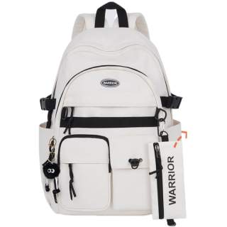 WARRIOR Nylon Backpack Unisex Multicolor