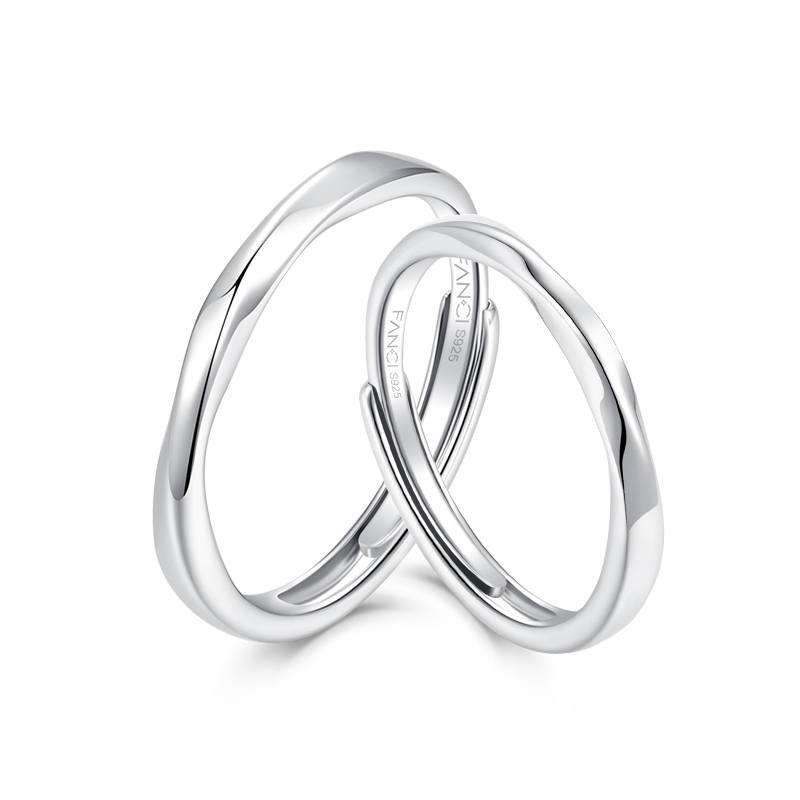 FANCI Mobius Collection 925 Sterling Silver Rings Unisex