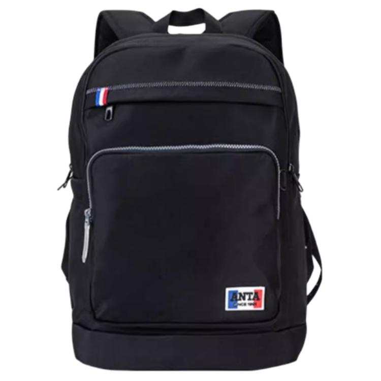 ANTA Anta Fabric Backpack Regular Unisex Basic Black