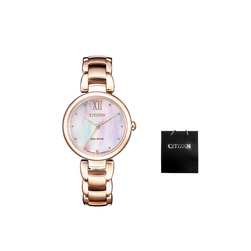 CITIZEN Flower Language Feng Yin Collection Light Powered Quartz Movement Stainless Steel Strap