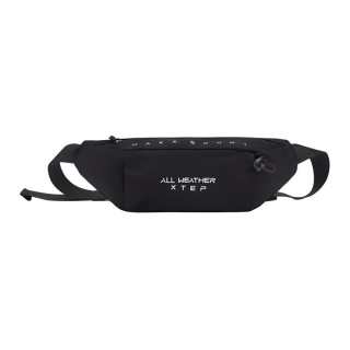 XTEP Fabric Fanny Pack Regular Unisex Black/Blue Green/Gray
