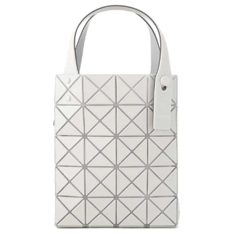 ISSEY MIYAKE PVC Tote Bag, Shopping Bag, Handbag Women's White