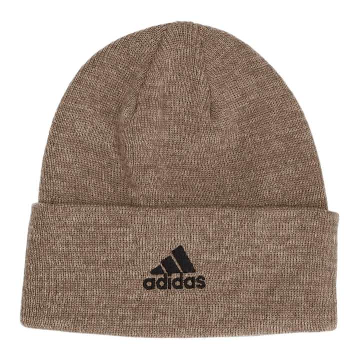 Adidas Adidas Brand Logo Acrylic Fiber Beanies Men's Beige