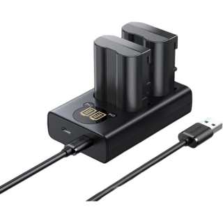 UGREEN Camera Batteries BC110 Compatibility Nikon Z5/ZF/Z8/Z6ii/Z7ii/Nikon 1V1/D810A/D800E/D7500/D7200
