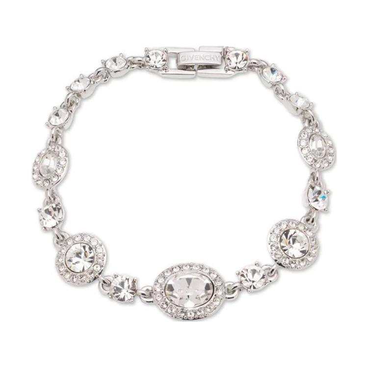Givenchy Givenchy Crystal Bracelets Women's Silver