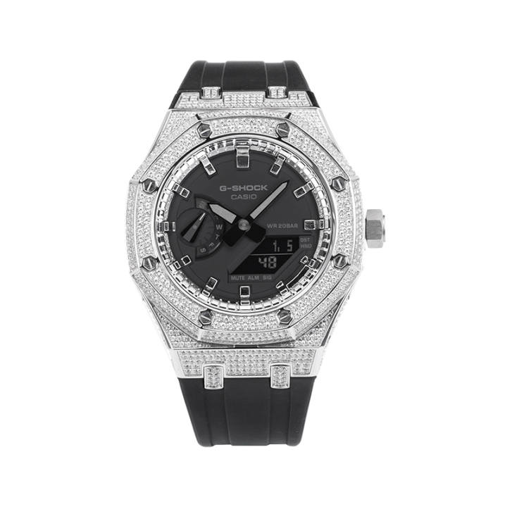 CASIO CASIO Unisex Liquid Crystal/Analog Dual Display Series 44.5mm Black Watch