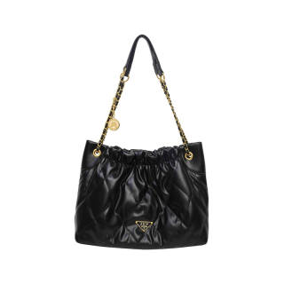 Jade En Plus Pu Crossbody Bag, Shoulder Bag Large Women's Black/White
